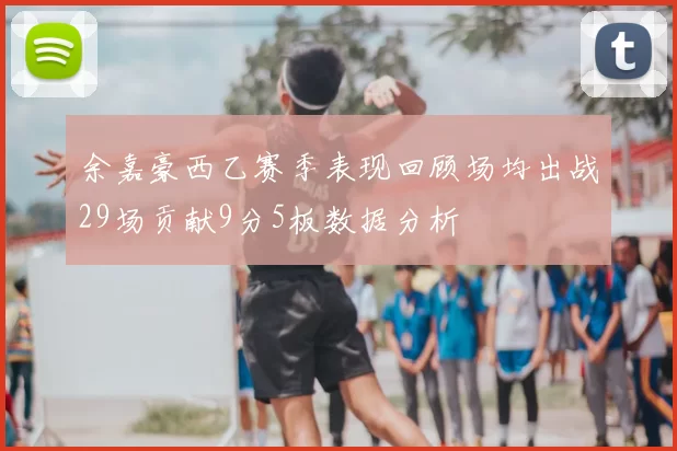 余嘉豪西乙赛季表现回顾场均出战29场贡献9分5板数据分析
