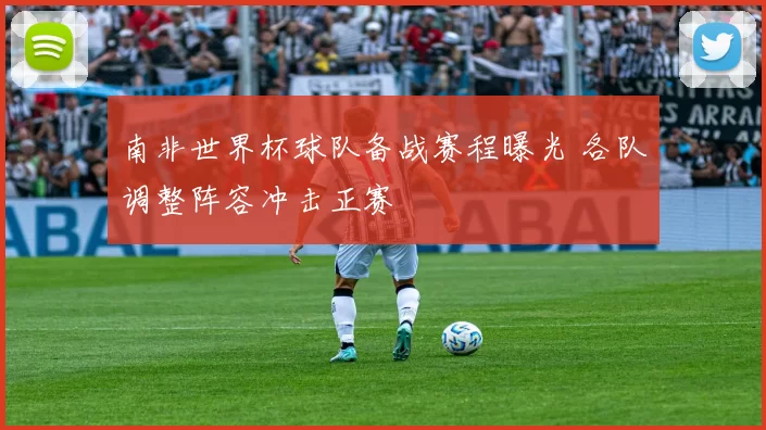 南非世界杯球队备战赛程曝光 各队调整阵容冲击正赛