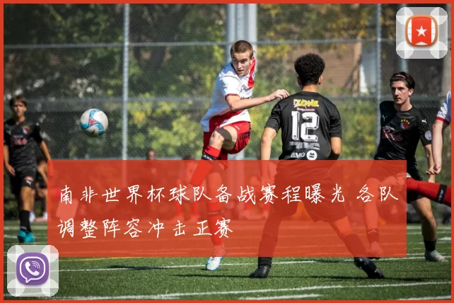南非世界杯球队备战赛程曝光 各队调整阵容冲击正赛